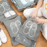 Portable Travel Shoe Bag | 1 SET CONTAINS 5 BAGS - Cart And Pick