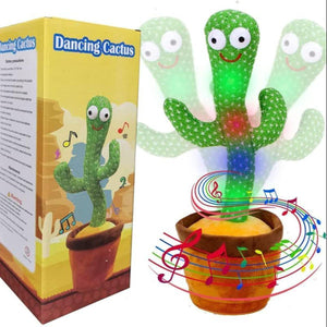 Emoin Dancing Cactus: Baby's Talking, Mimicking, and Singing Buddy - Cart And Pick