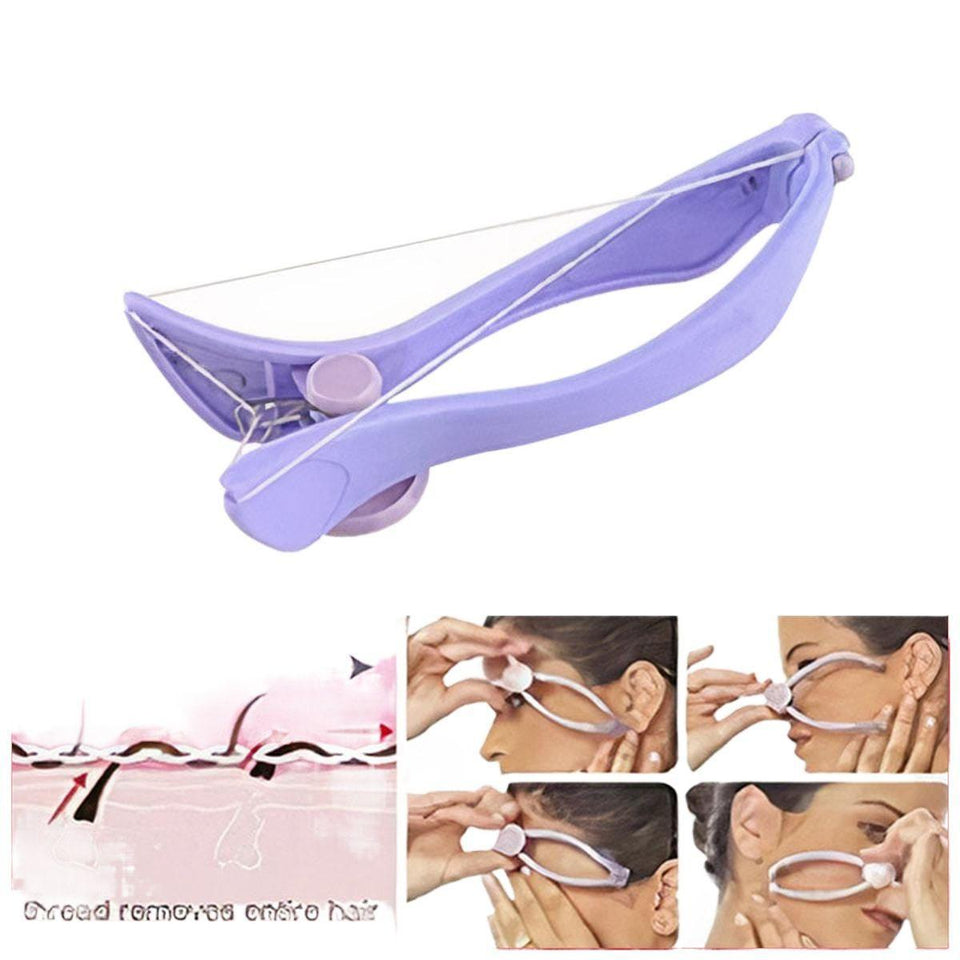 "Smooth Skin Made Simple: Painless Facial Epilator - Cart And Pick