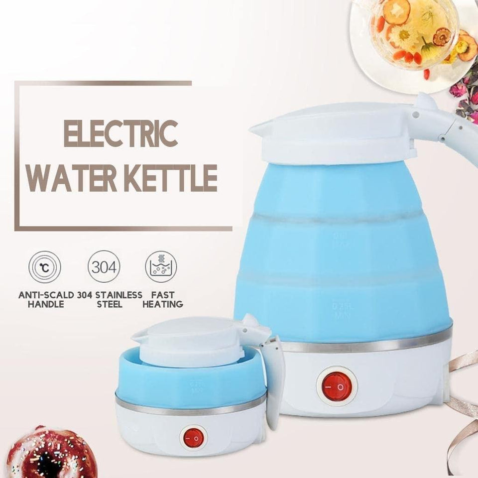 Travel-Friendly 600ml Electric Kettle: Fast, Foldable, and Portable. - Cart And Pick