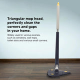 The Ultimate Extendable Triangle Mop - Cart And Pick