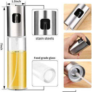 Glass Oil Spray Bottle for Precision Cooking - Cart And Pick