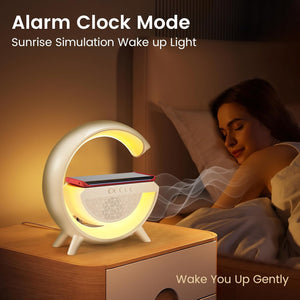 G Lamp, Multifunctional Wireless charger, Lamp, speaker etc