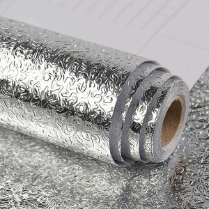 Self-Adhesive Aluminium Foil Stickers | Size: 30cm x 100cm. - Cart And Pick