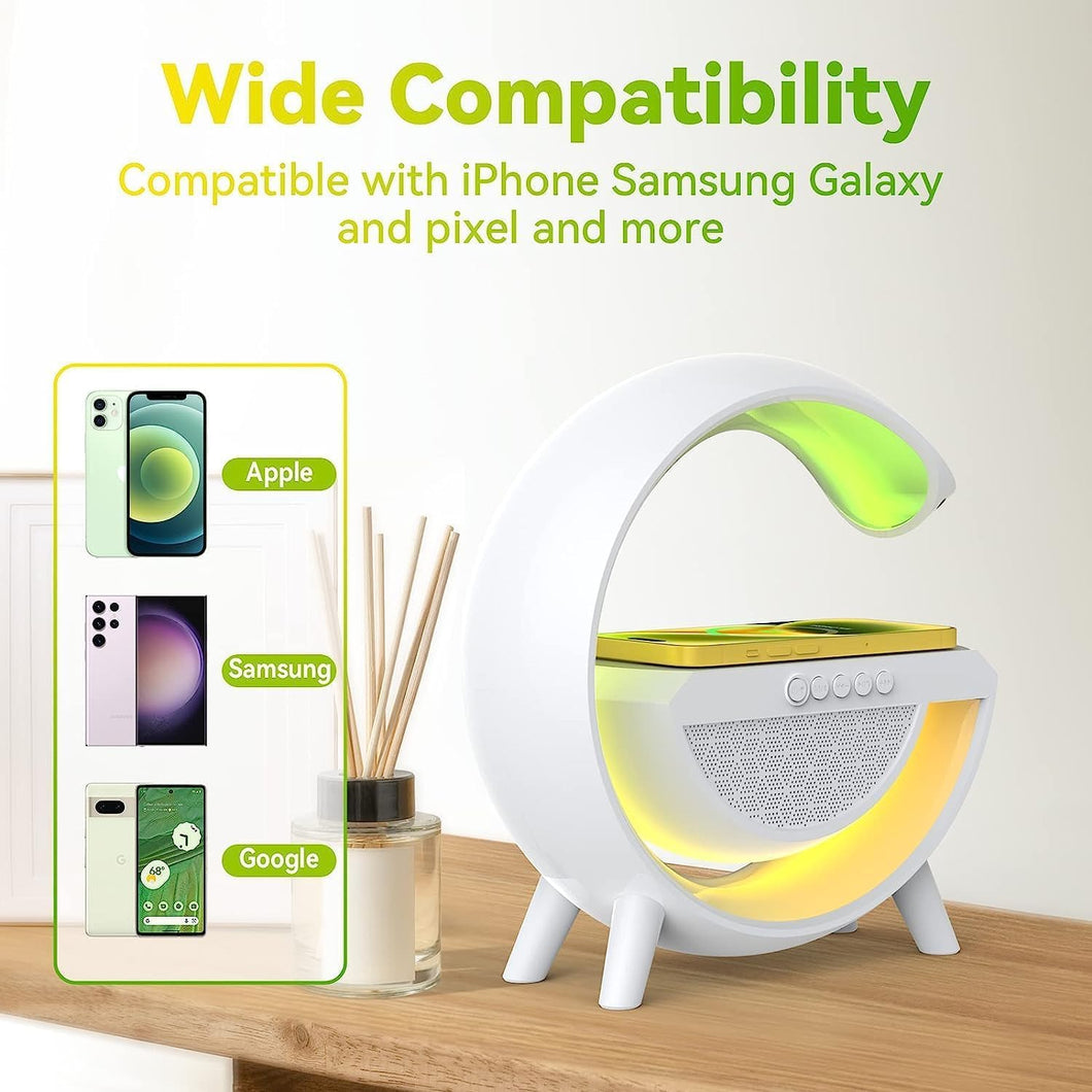 G Lamp, Multifunctional Wireless charger, Lamp, speaker etc