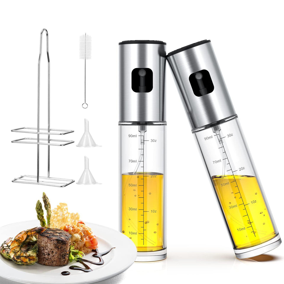 Glass Oil Spray Bottle for Precision Cooking - Cart And Pick