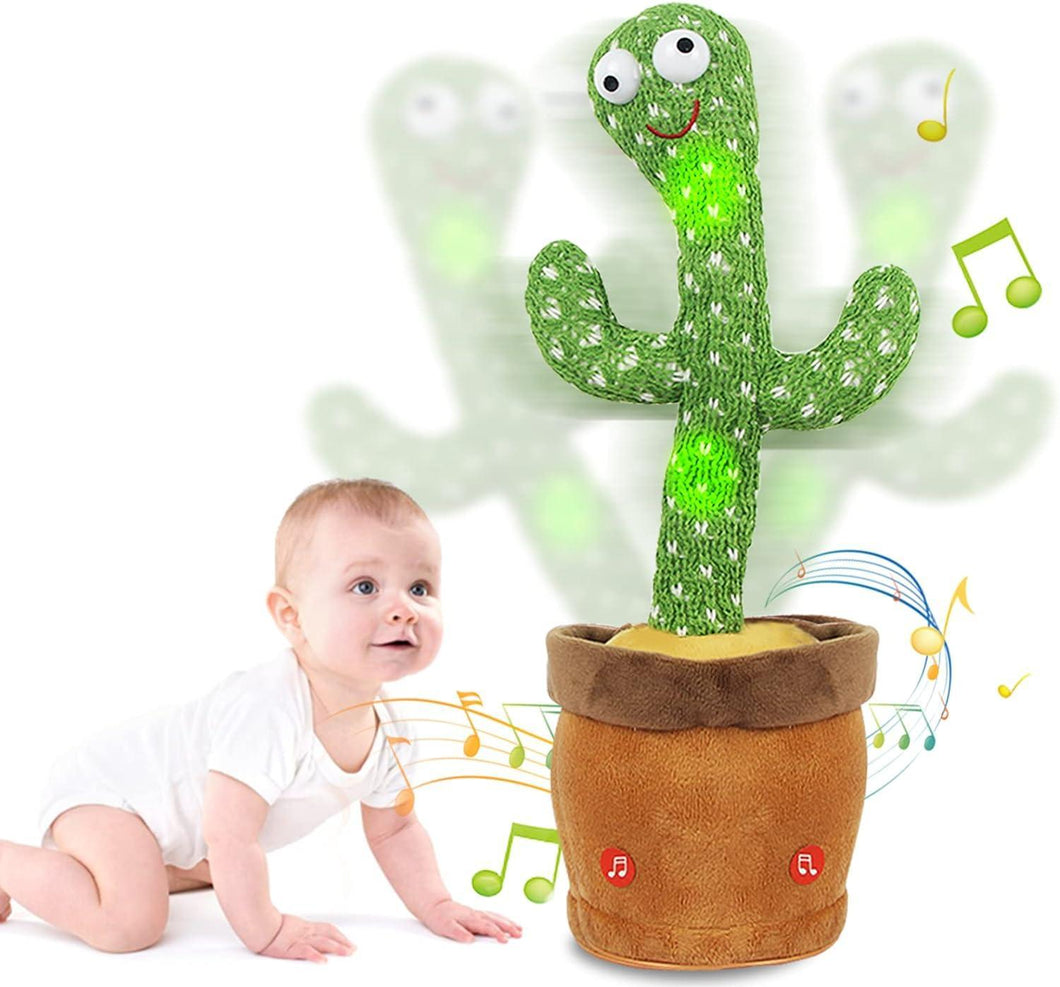 Emoin Dancing Cactus: Baby's Talking, Mimicking, and Singing Buddy - Cart And Pick