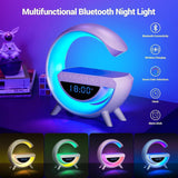 Led Clock Display Speaker G Lamp Wireless Charging