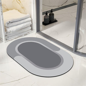 Stay Dry and Stylish with Our Absorbent Non-Slip Bath Mat - Cart And Pick