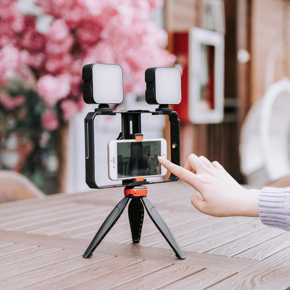 Unleash Your Creativity with the Ay-49 Vlogging Tripod Kit: Elevate Your Video-Making Journey - Cart And Pick