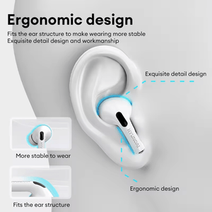 A9 pro Touch Screen Best Audio Quality ANC Wireless Headset TWS Noise Can..  Earbuds Bluetooth Headphone 5.3 Support APP Long Battery life.