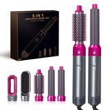 5 In 1 Hair Dryer Hot Comb Straightener - My Store