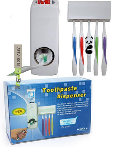 Automatic Toothpaste Dispenser Set with Holder - Cart And Pick