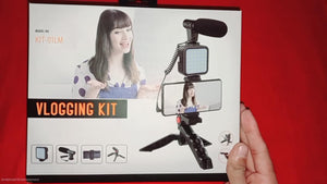 Unleash Your Creativity with the Ay-49 Vlogging Tripod Kit: Elevate Your Video-Making Journey - Cart And Pick