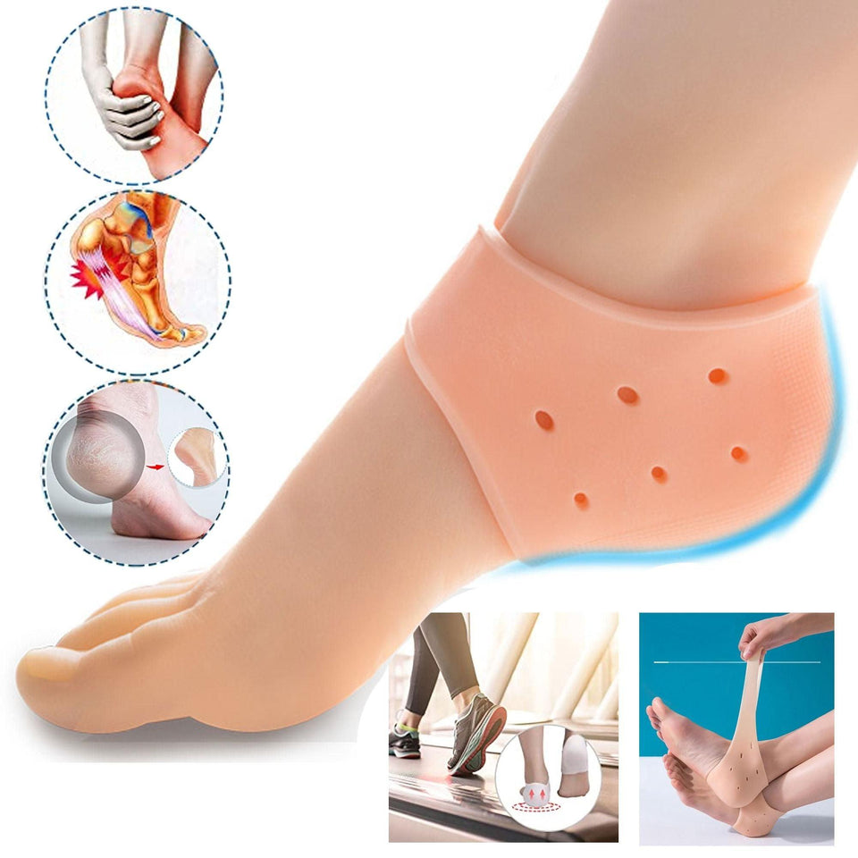 Silicone Heel Protectors for Crack-Free Comfort - Cart And Pick