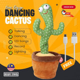 Emoin Dancing Cactus: Baby's Talking, Mimicking, and Singing Buddy - Cart And Pick