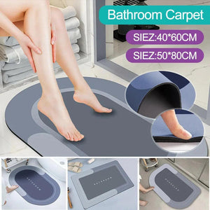 Stay Dry and Stylish with Our Absorbent Non-Slip Bath Mat - Cart And Pick