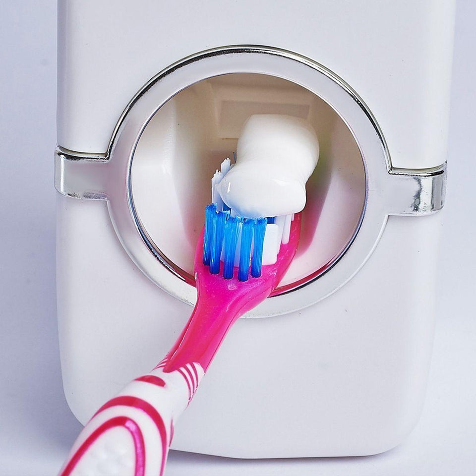 Automatic Toothpaste Dispenser Set with Holder - Cart And Pick