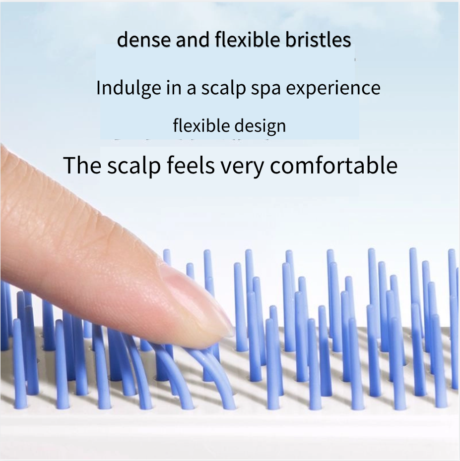 Self-Cleaning Anti-Static Massage Comb