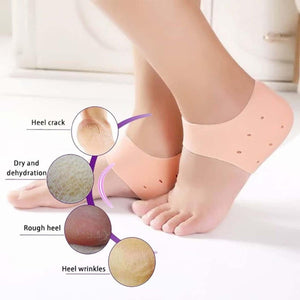 Silicone Heel Protectors for Crack-Free Comfort - Cart And Pick